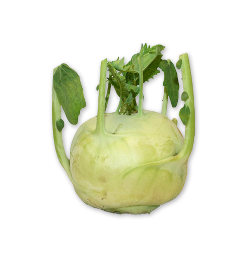 Kålrabbi frilagd bild